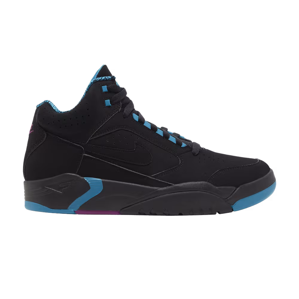 Nike Air Flight Lite Mid Black Cyber Teal