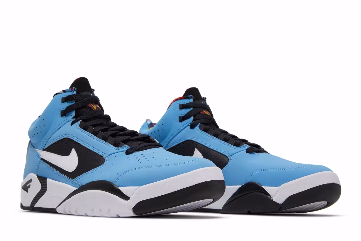 Nike Air Flight Lite Mid Hoops Pack - University Blue, view 9