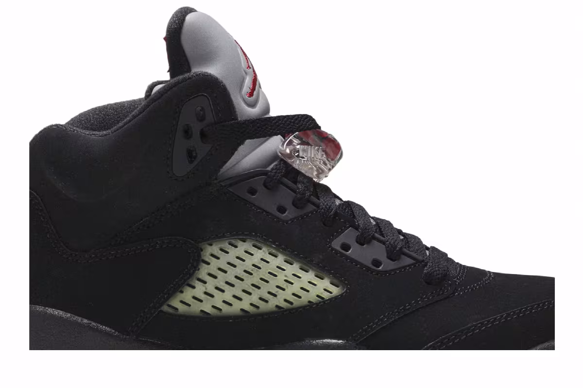Air Jordan 5 OG BG Black Metallic 2016, view 3