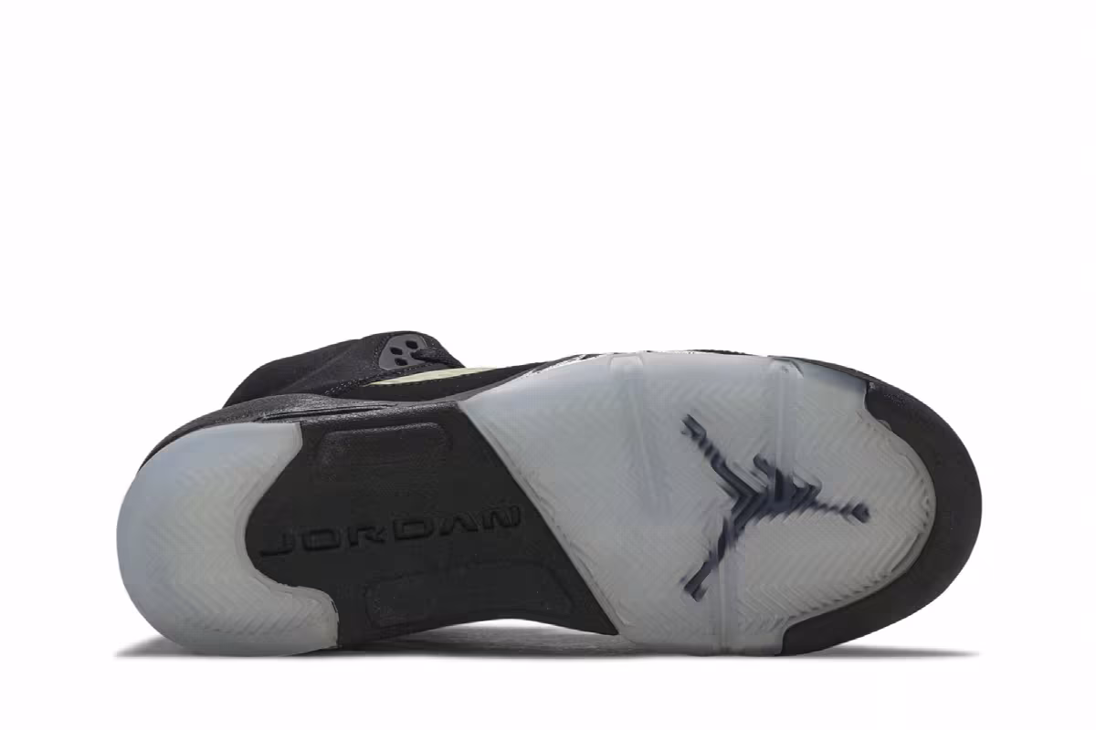 Air Jordan 5 OG BG Black Metallic 2016, view 5