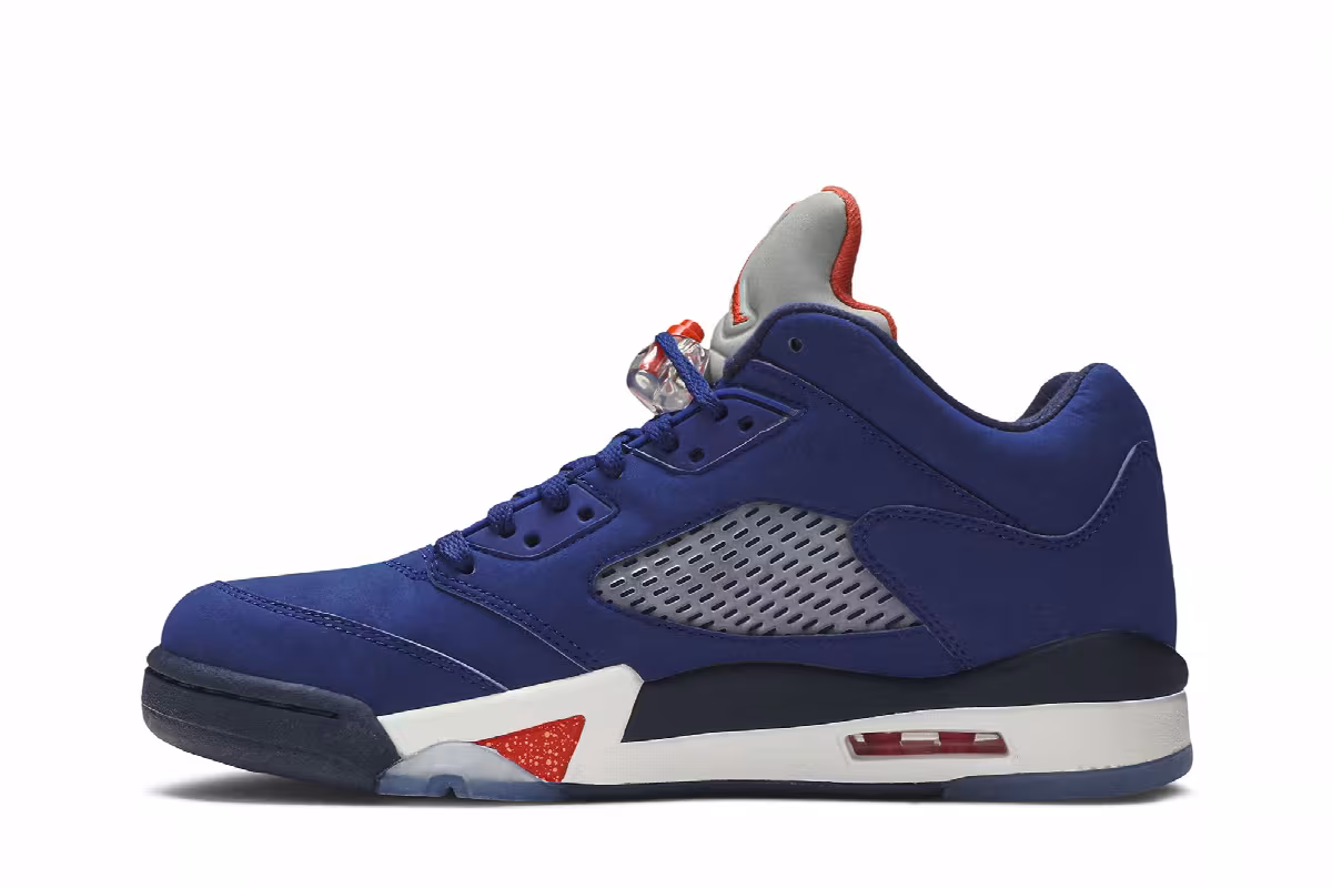 Air Jordan 5 Low Knicks, view 4