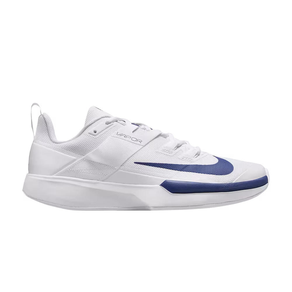 NikeCourt Vapor Lite White Deep Royal Blue
