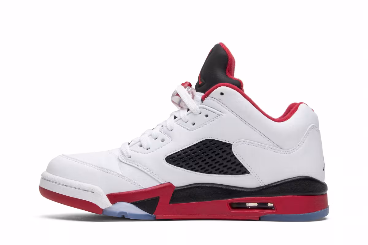 Air Jordan 5 Low Fire Red 2016, view 4