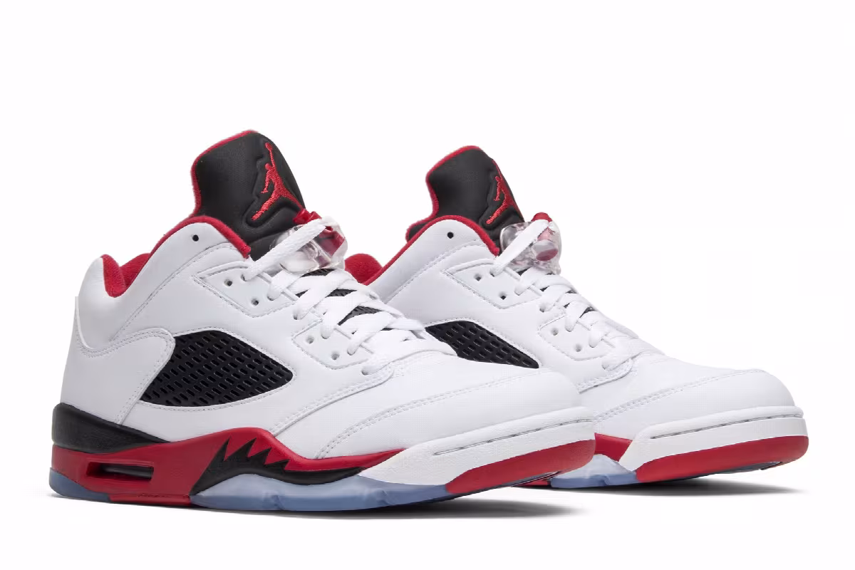 Air Jordan 5 Low Fire Red 2016, view 9