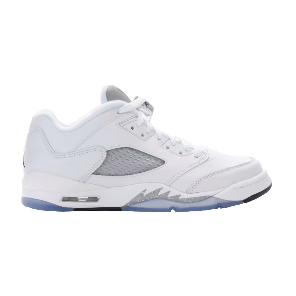 Air Jordan 5 Low GS White Wolf Grey