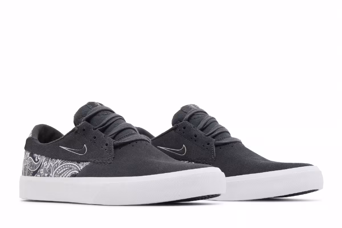 Nike Shane Premium SB Dark Smoke Grey Paisley, view 9