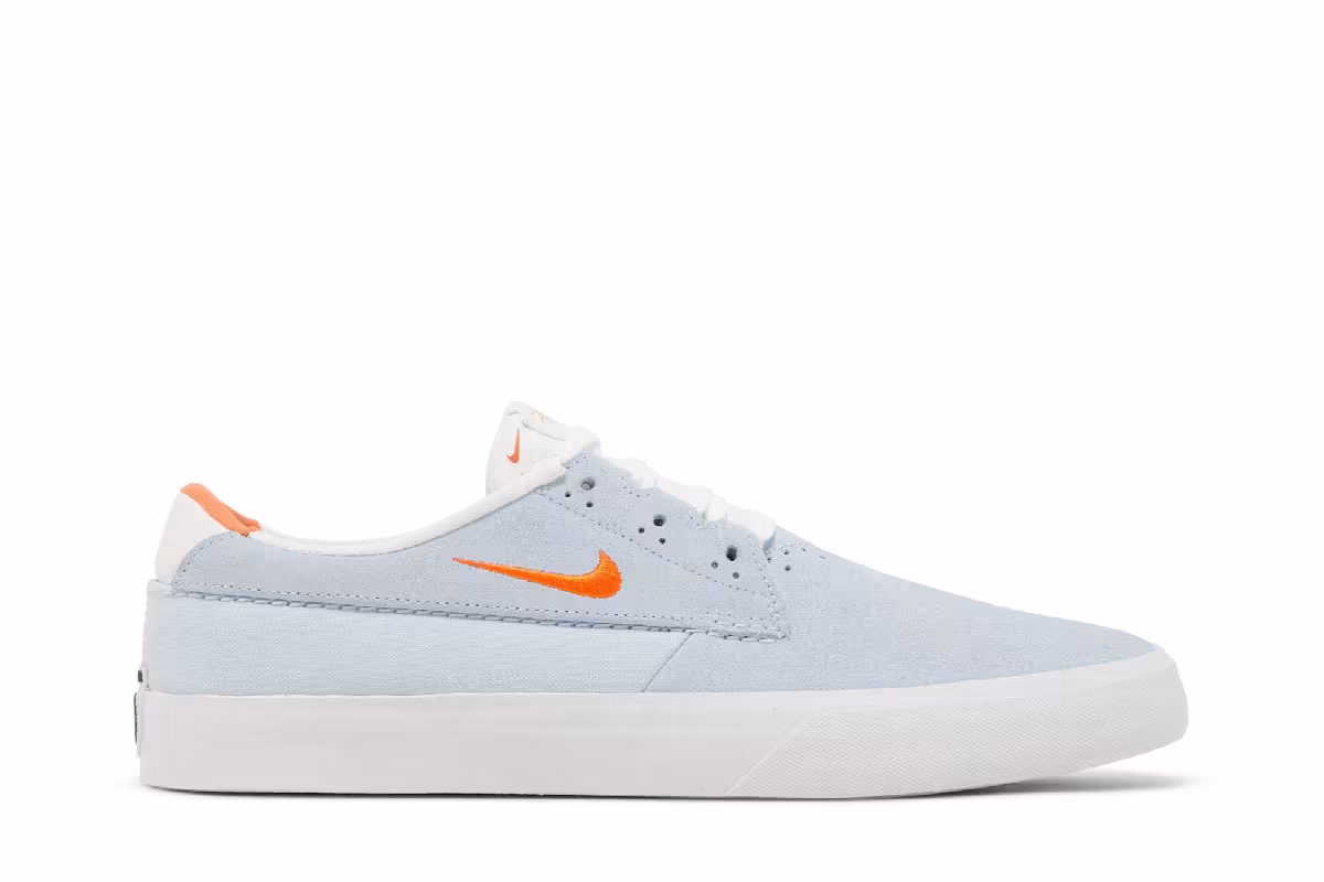Nike Shane SB Celestine Blue Orange, view 2