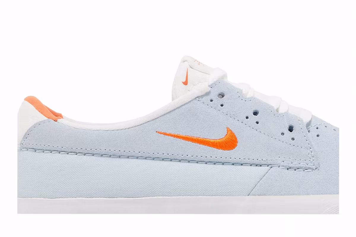Nike Shane SB Celestine Blue Orange, view 3