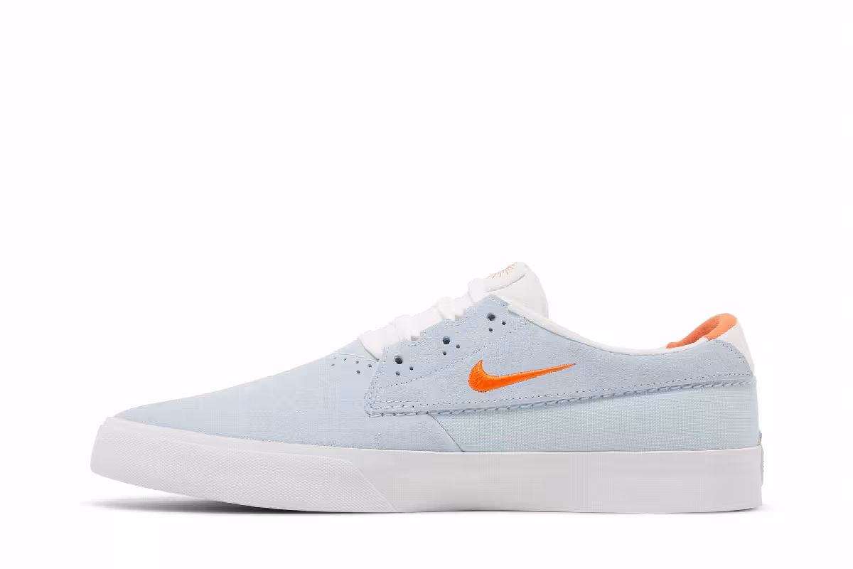 Nike Shane SB Celestine Blue Orange, view 4