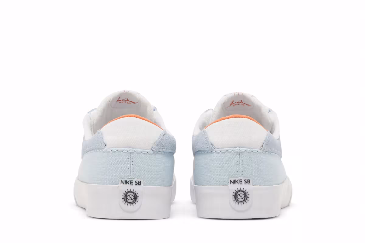 Nike Shane SB Celestine Blue Orange, view 7