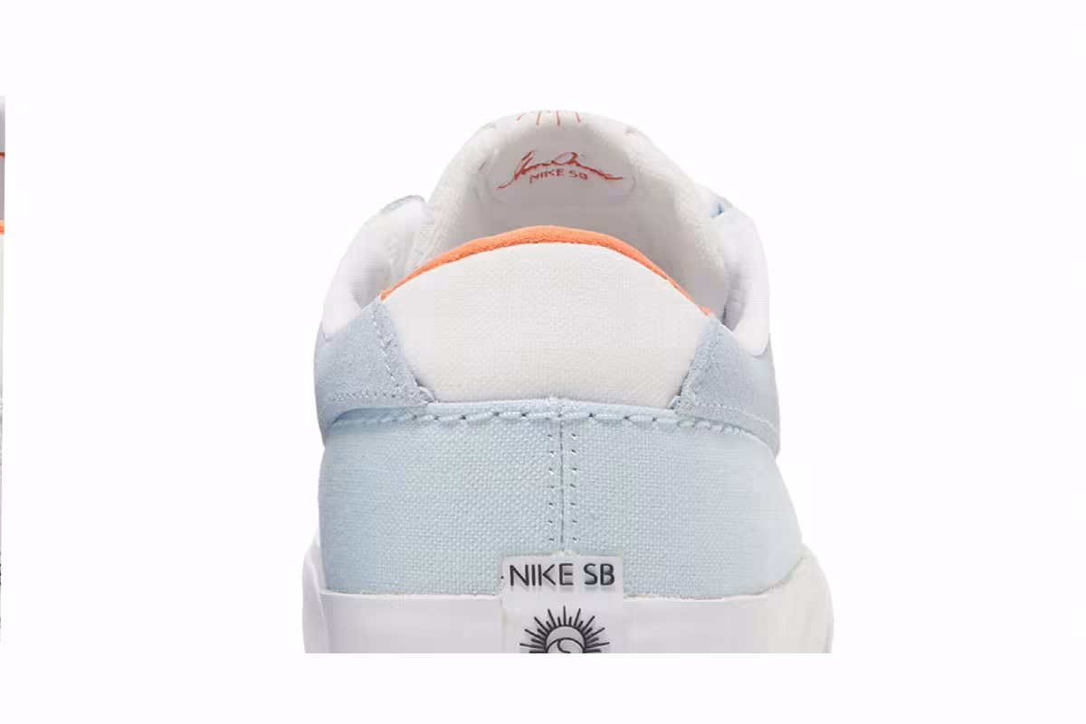Nike Shane SB Celestine Blue Orange, view 8
