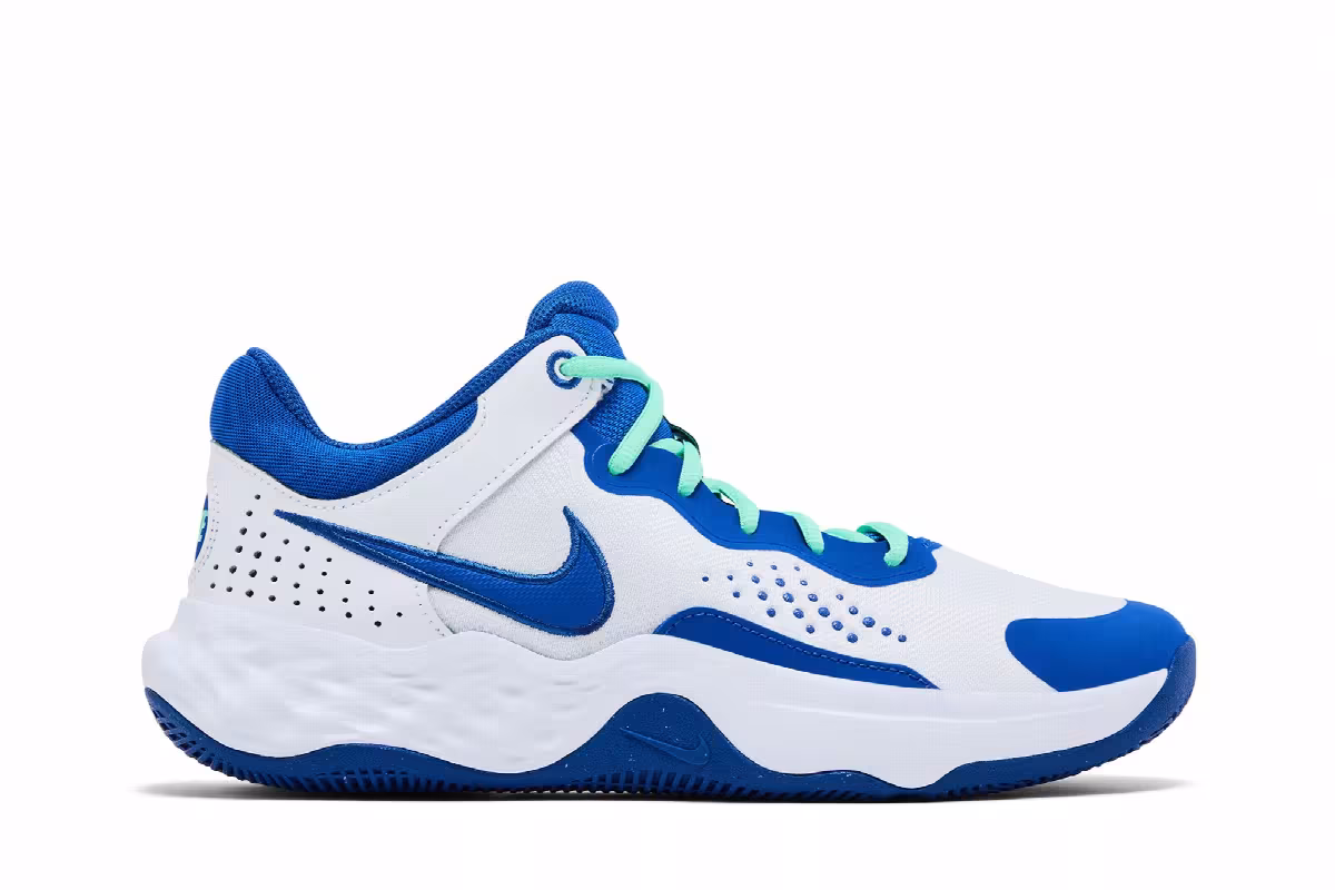 Nike Fly.By Mid 3 White Game Royal, view 2