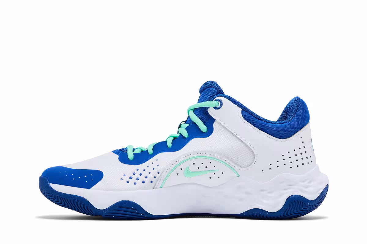Nike Fly.By Mid 3 White Game Royal, view 4