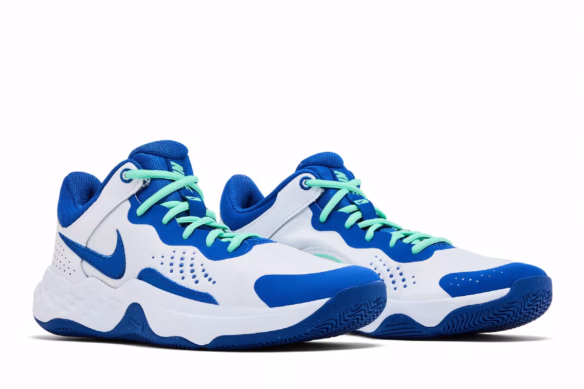 Nike Fly.By Mid 3 White Game Royal, view 9