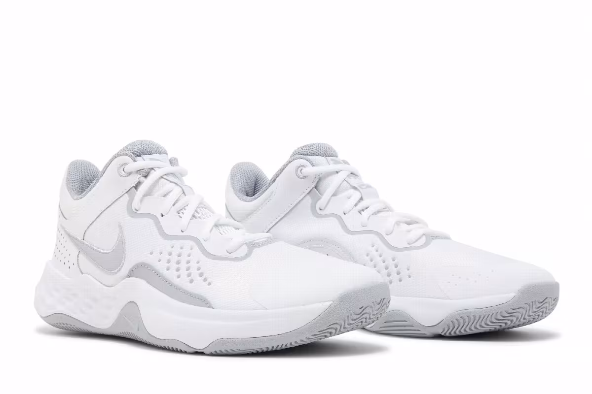 Nike Fly.By Mid 3 White Wolf Grey, view 9