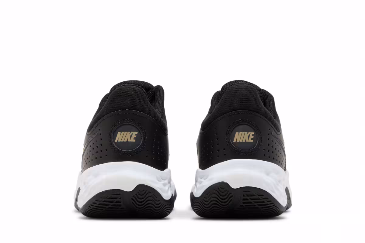 Nike Fly.By Mid 3 Black Metallic Gold Star, view 7