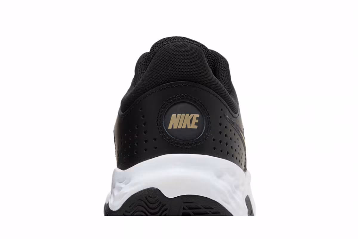 Nike Fly.By Mid 3 Black Metallic Gold Star, view 8