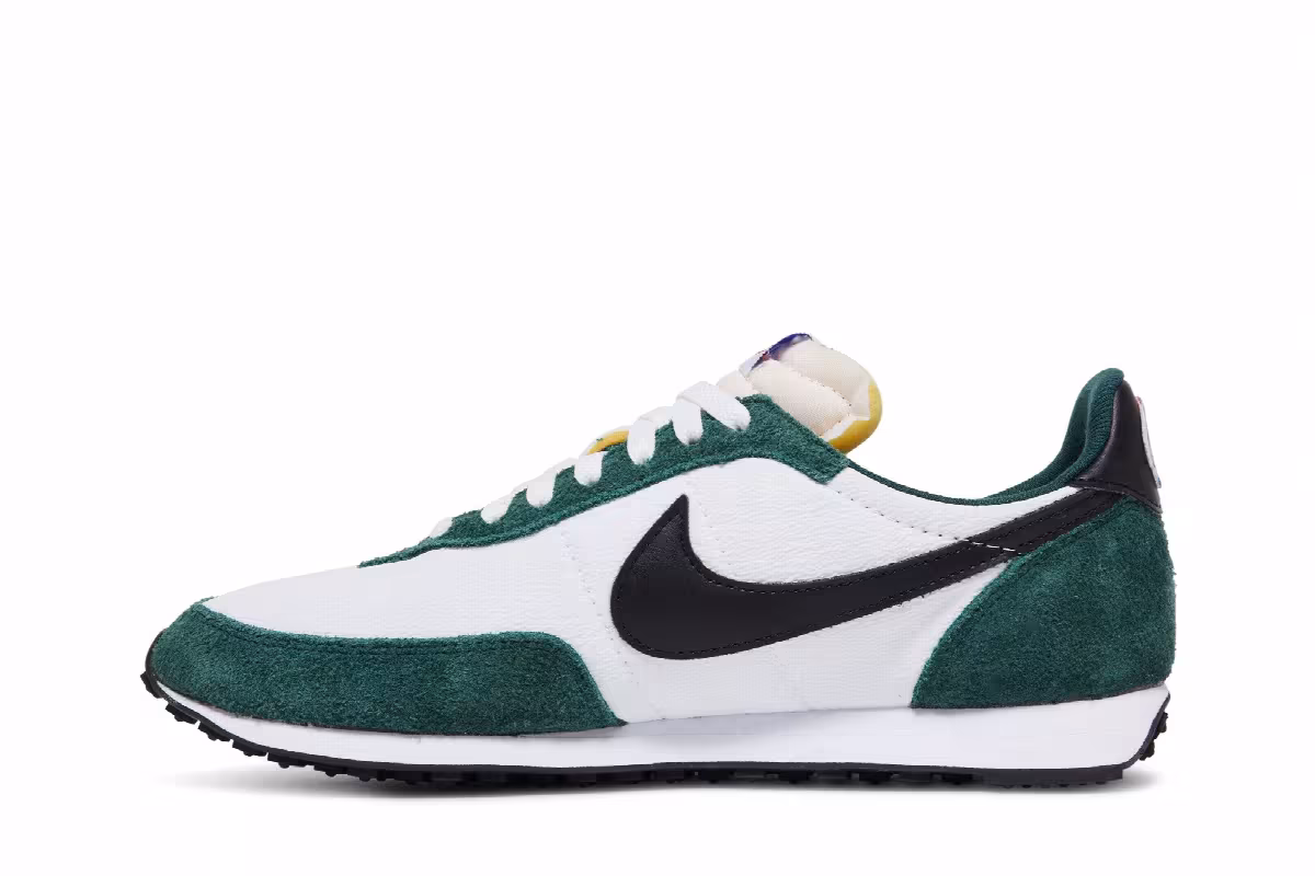 Nike Waffle Trainer 2 Athletic Club - White Pro Green, view 4