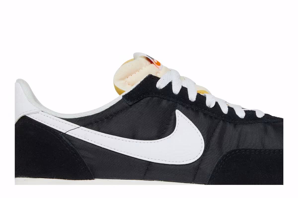 Nike Waffle Trainer 2 Black White, view 3