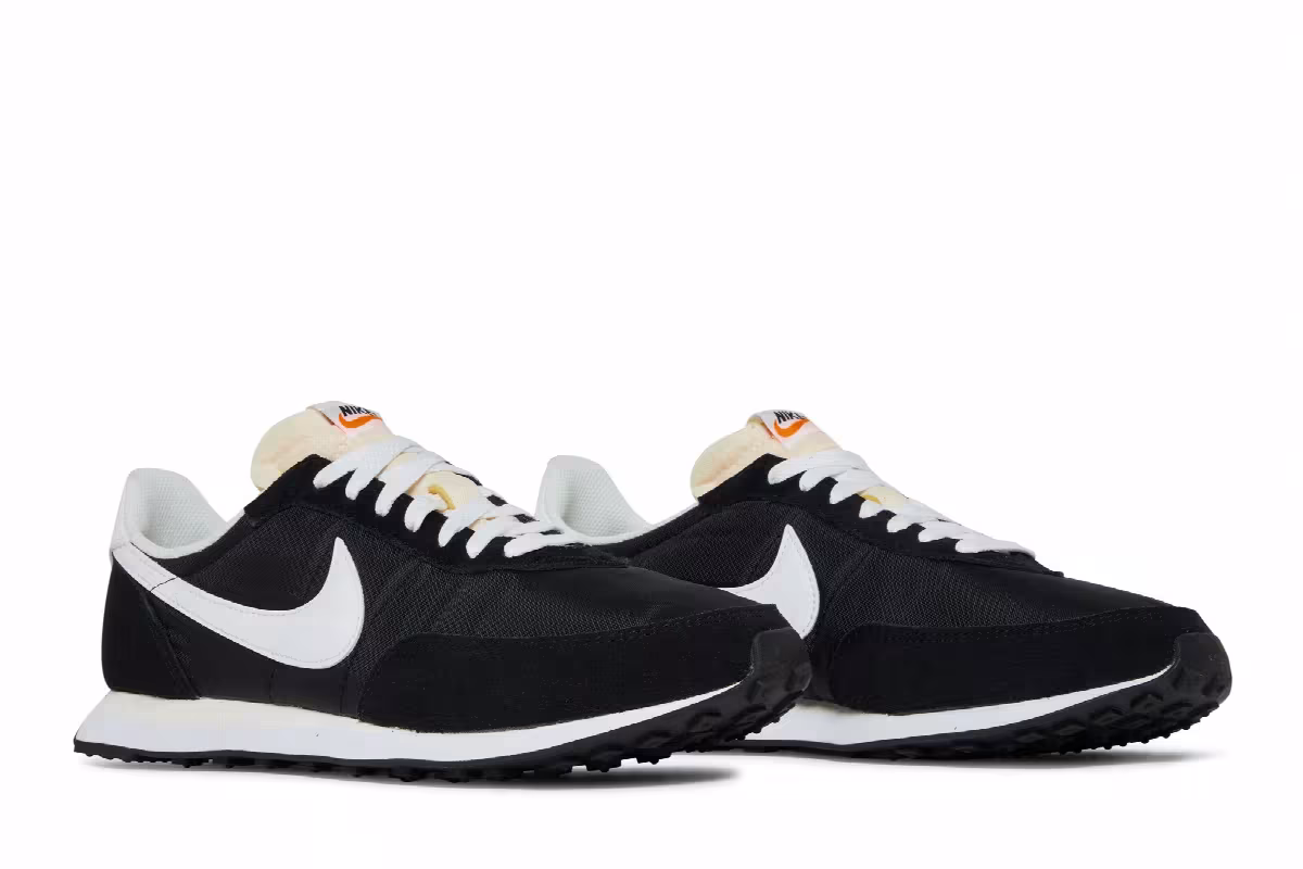 Nike Waffle Trainer 2 Black White, view 9
