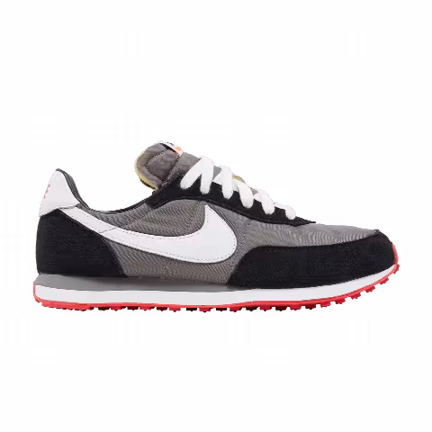 Nike Waffle Trainer 2 GS 'Flat Pewter Siren Red'