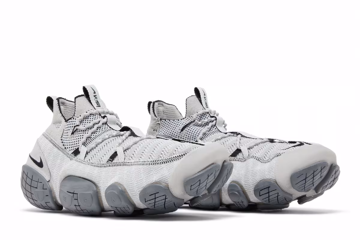Nike Men's ISPA Link Light Iron Ore Smoke Grey, view 9