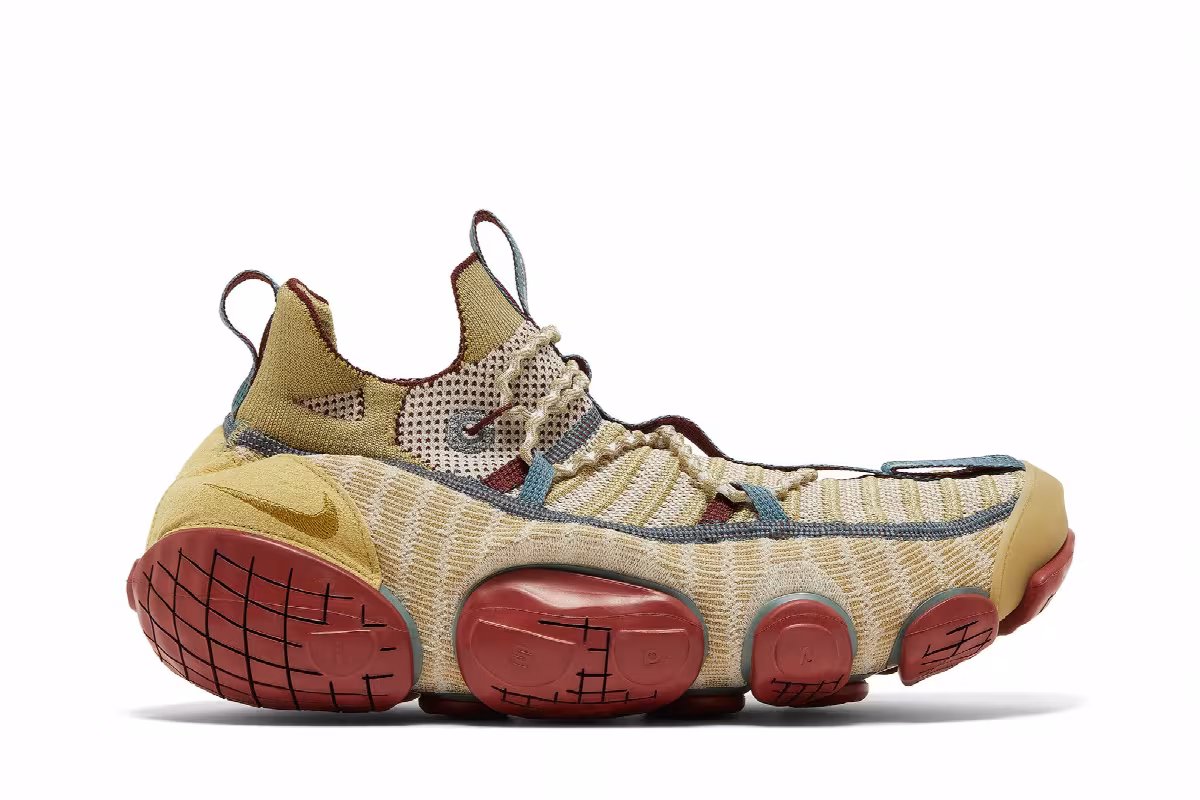 Nike ISPA Link Barley Desert Moss, view 2