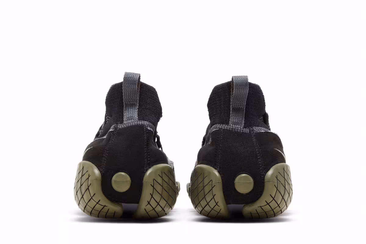 Nike ISPA Link Black Medium Olive, view 7