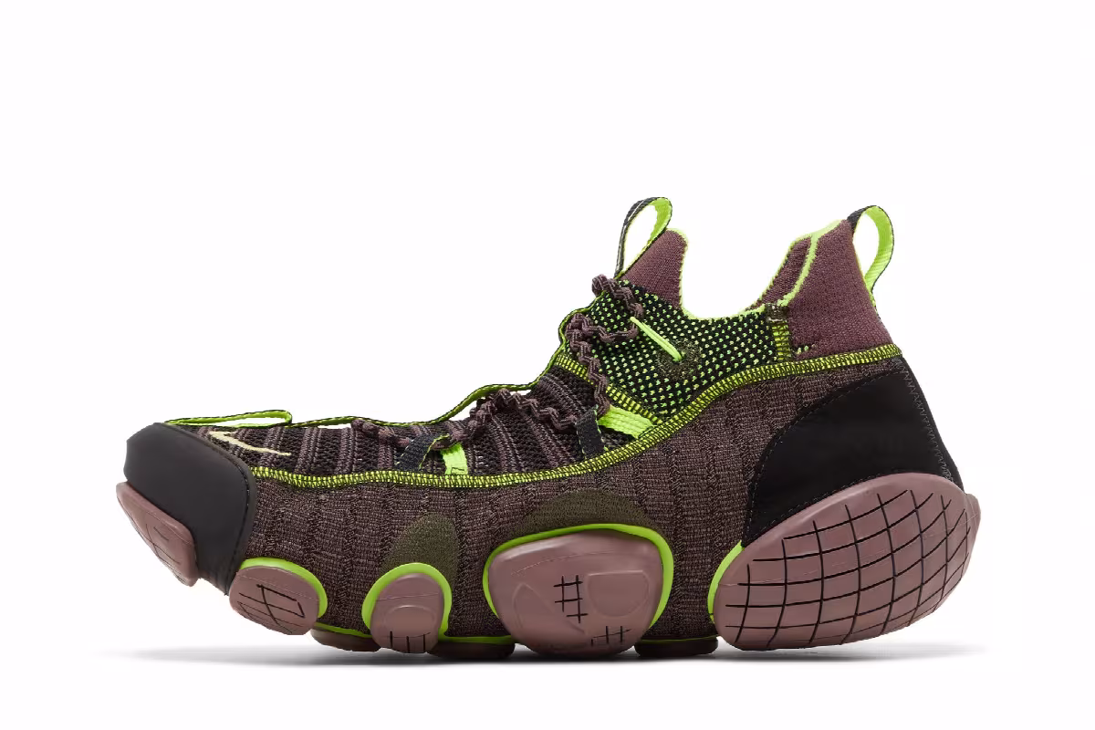 Nike ISPA Link Off Noir Limelight, view 4