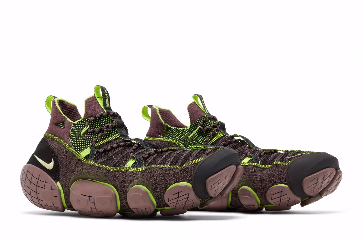 Nike ISPA Link Off Noir Limelight, view 9