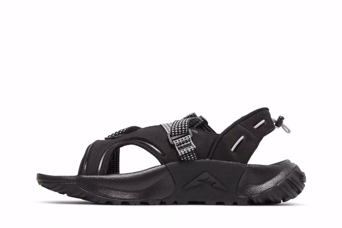 Nike Oneonta Sandal Black Pure Platinum, view 4