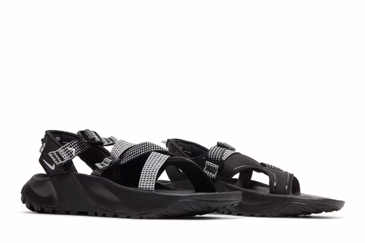Nike Oneonta Sandal Black Pure Platinum, view 9