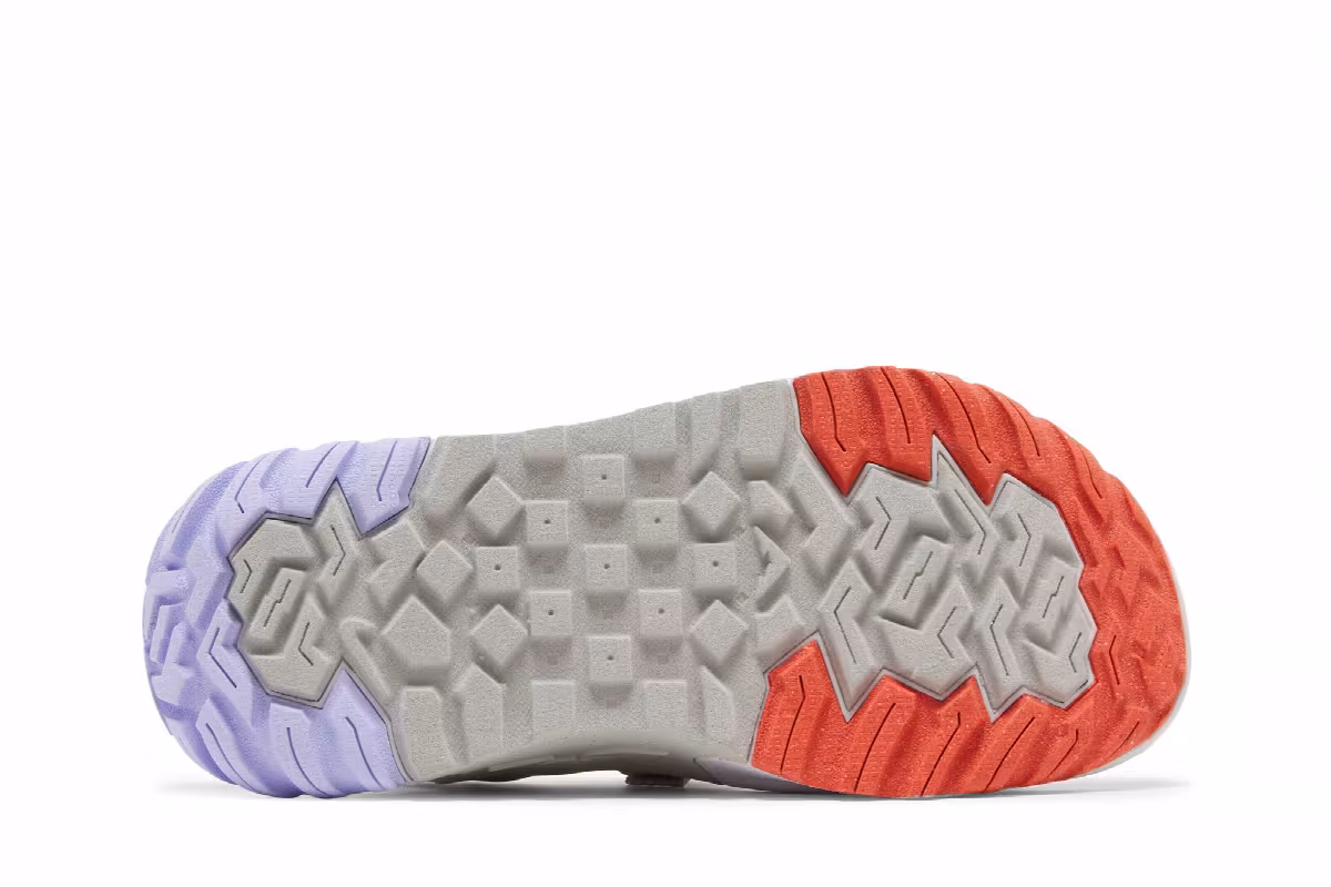 Nike Women's Oneonta Sandal Flat Silver Arctic Orange, view 5