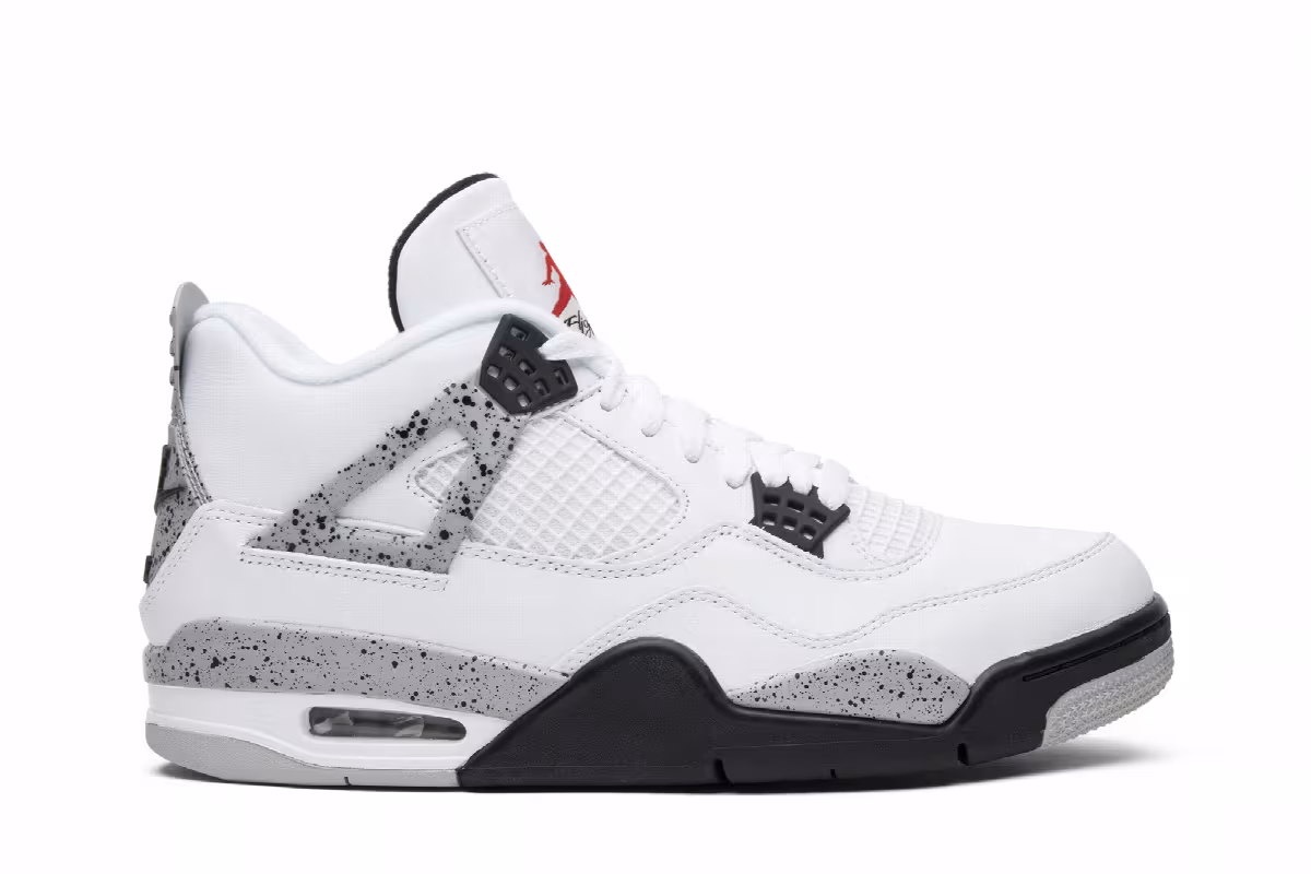Air Jordan 4 OG White Cement 2016, view 2