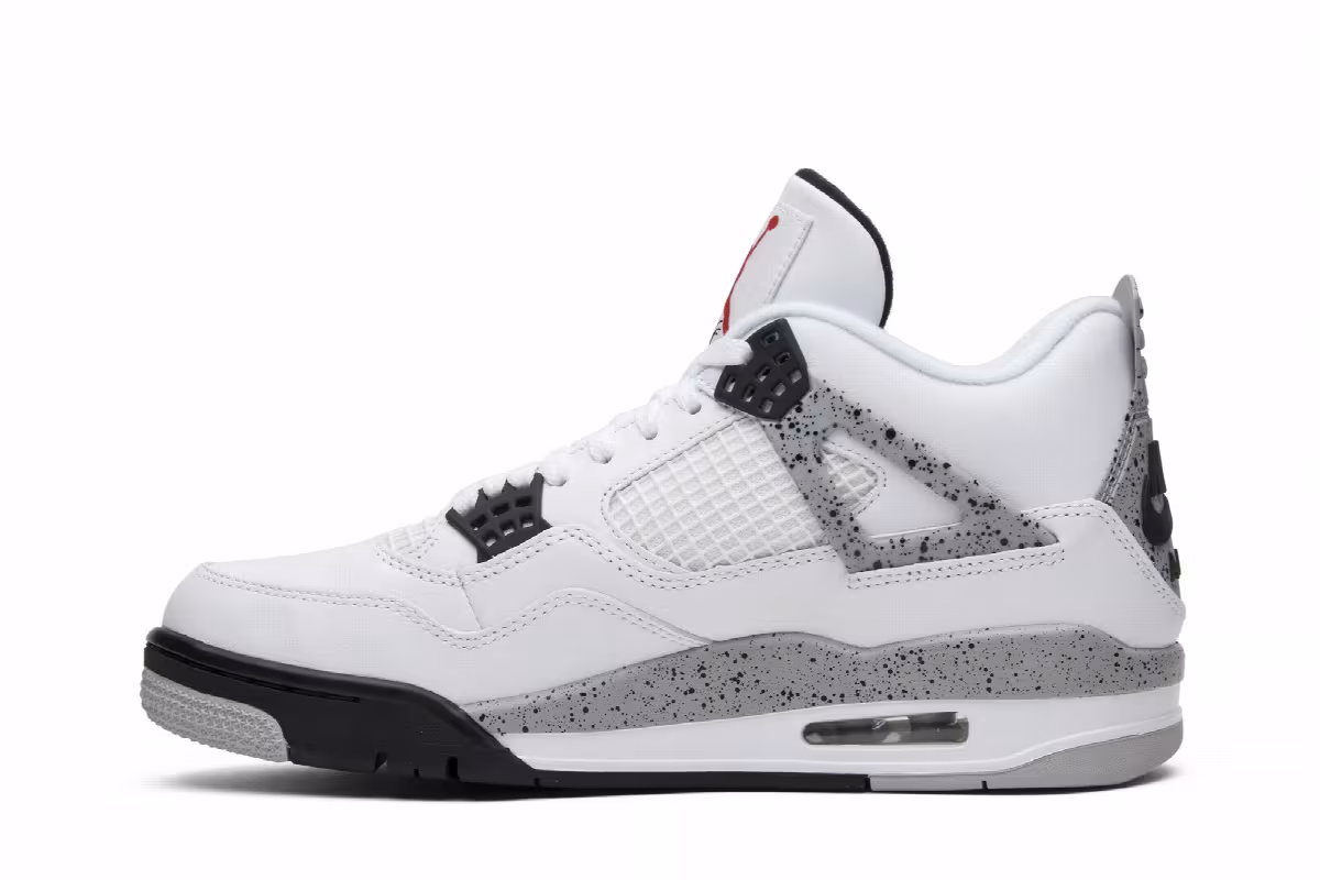 Air Jordan 4 OG White Cement 2016, view 4