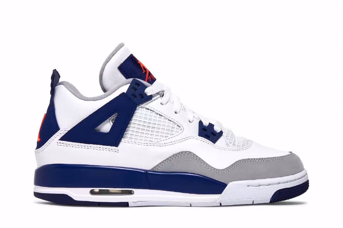 Air Jordan 4 GS knicks, view 2
