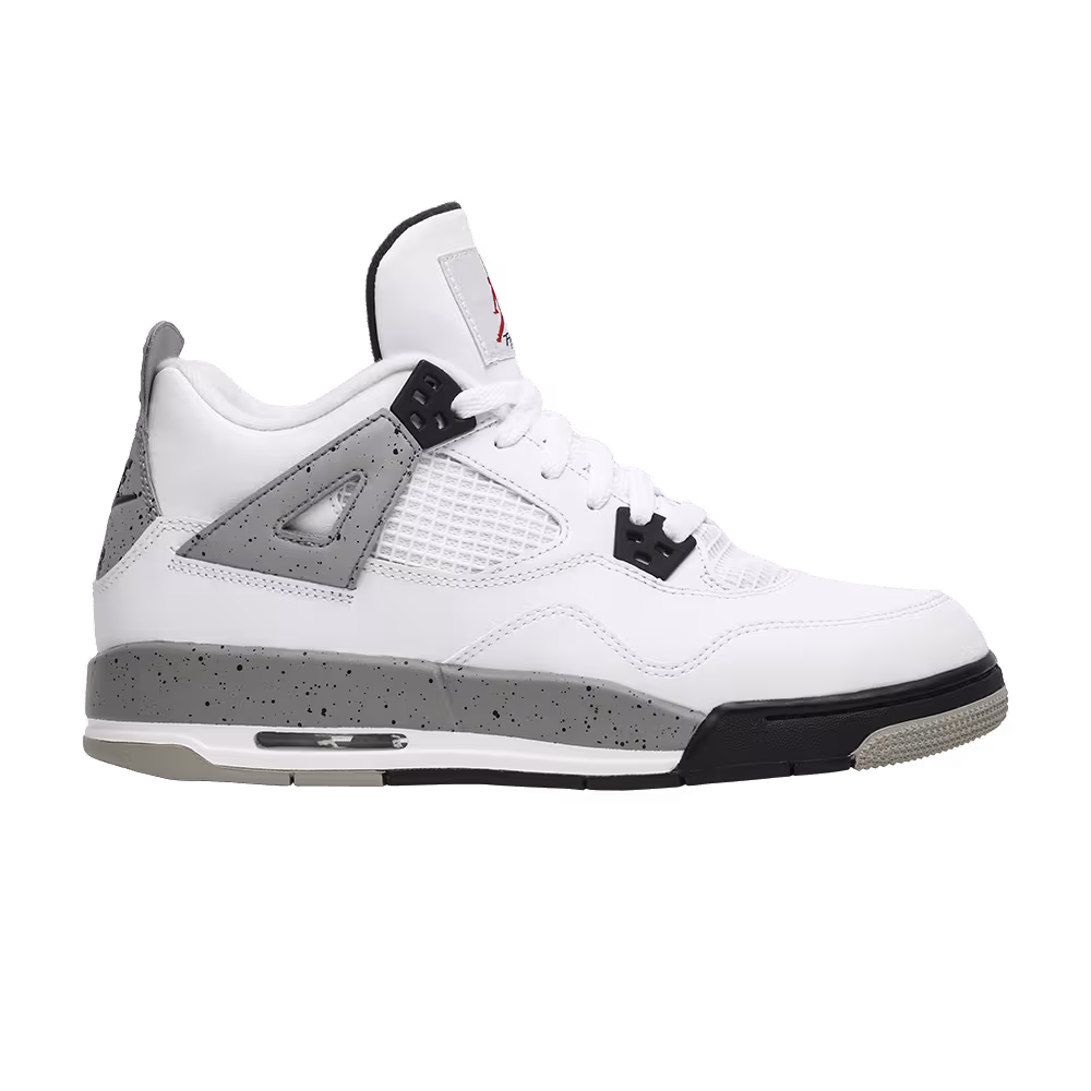 Air Jordan 4 OG BG White Cement 2016