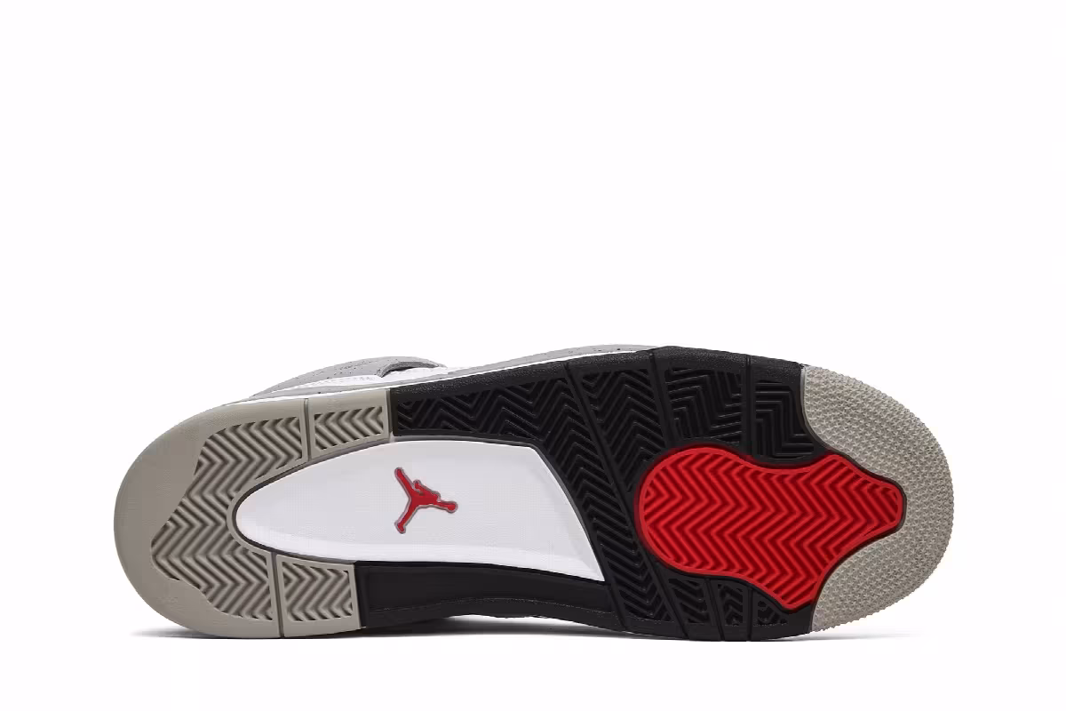 Air Jordan 4 OG BG White Cement 2016, view 5