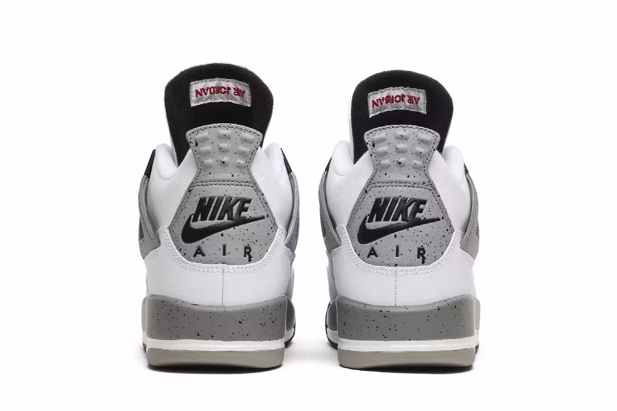 Air Jordan 4 OG BG White Cement 2016, view 7