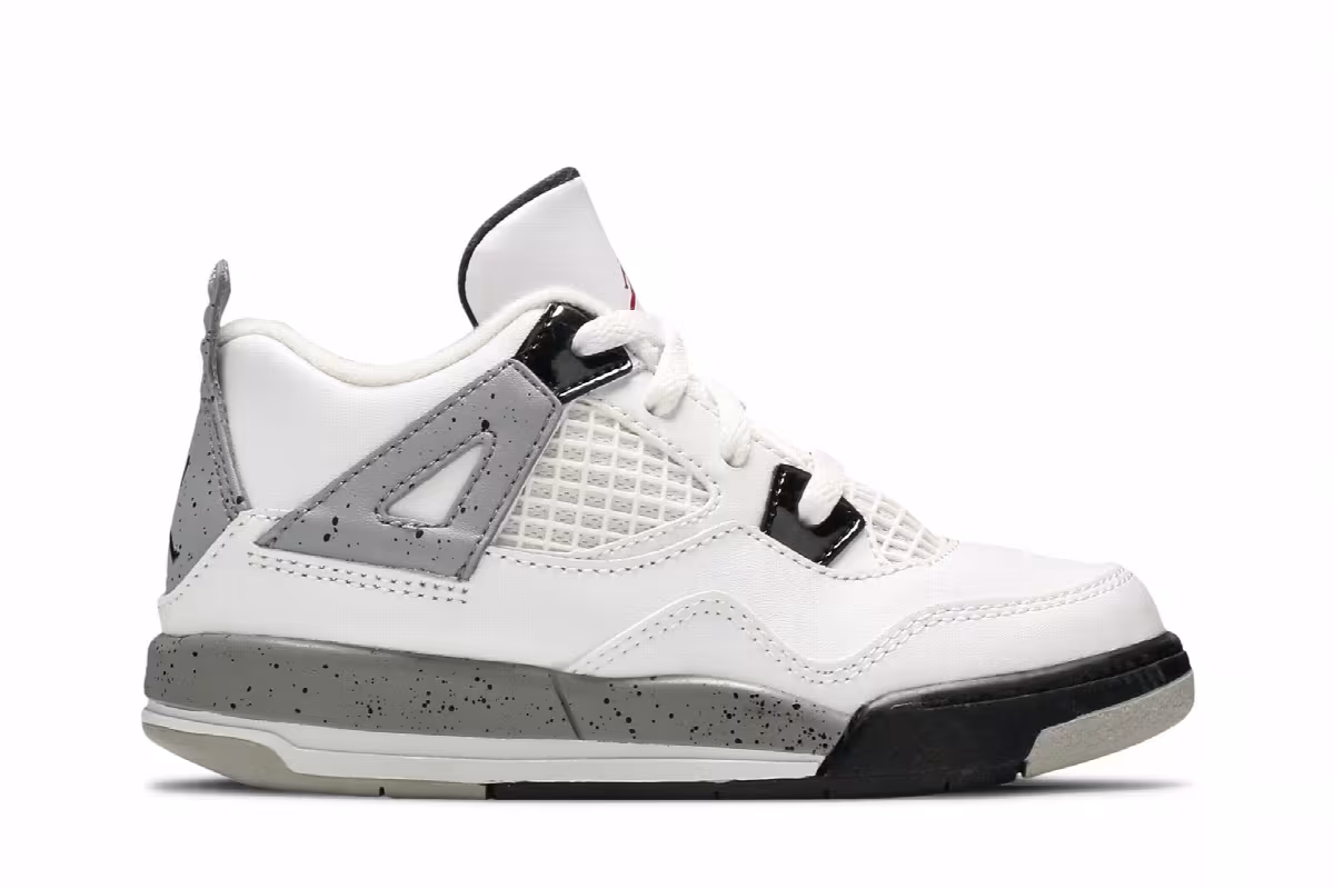 Air Jordan 4 OG TD White Cement 2016, view 2