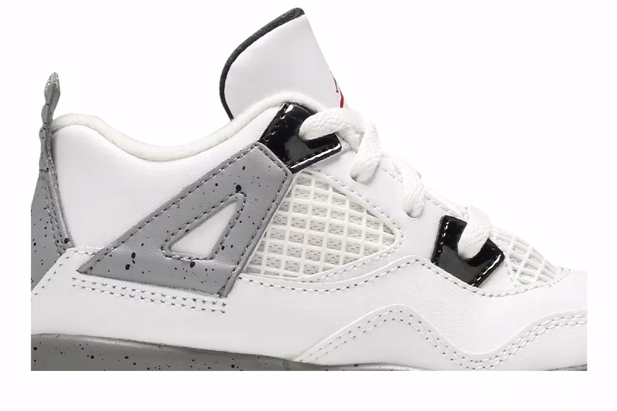 Air Jordan 4 OG TD White Cement 2016, view 3