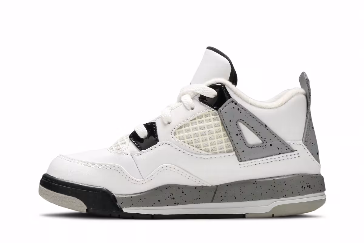 Air Jordan 4 OG TD White Cement 2016, view 4