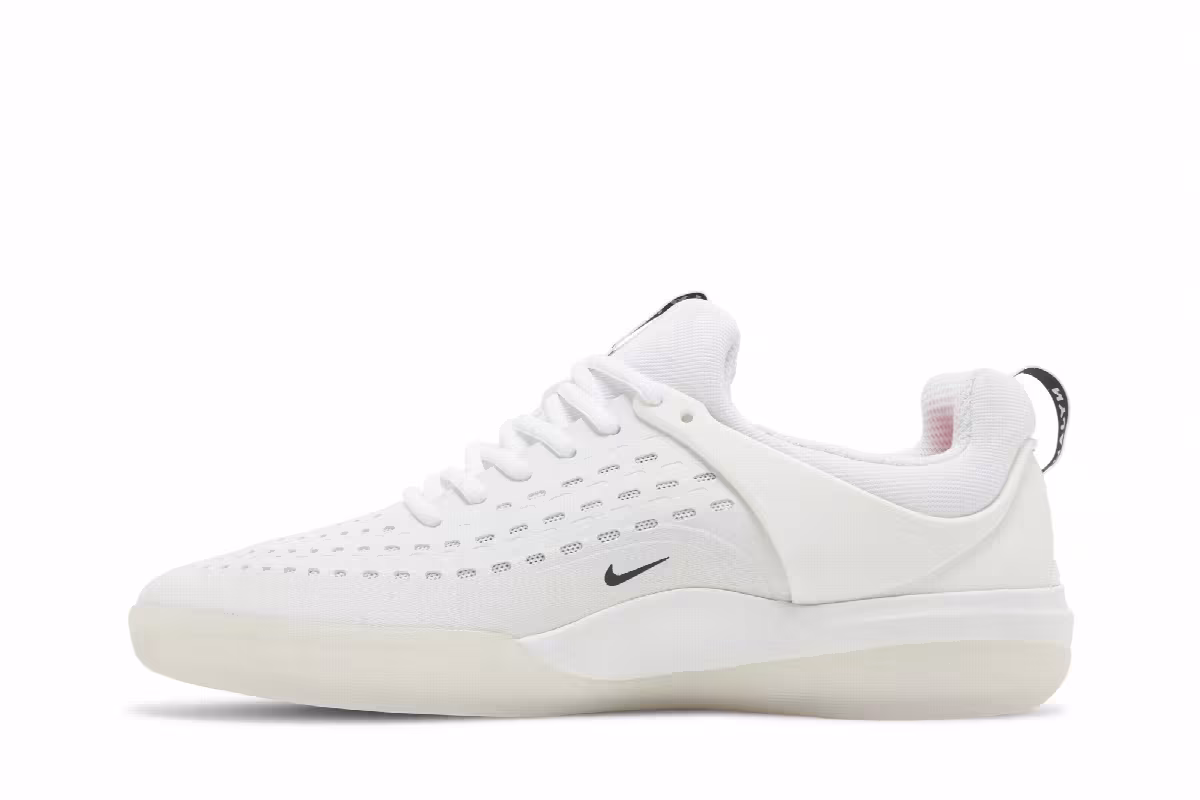 Nike Zoom Nyjah 3 SB White Black, view 4