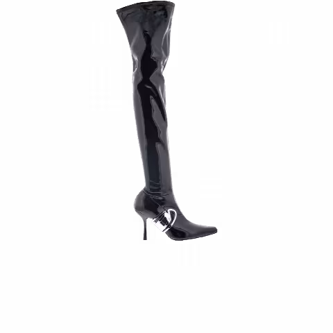 Diesel Wmns D-Eclipse Thigh High Boot 'Black'
