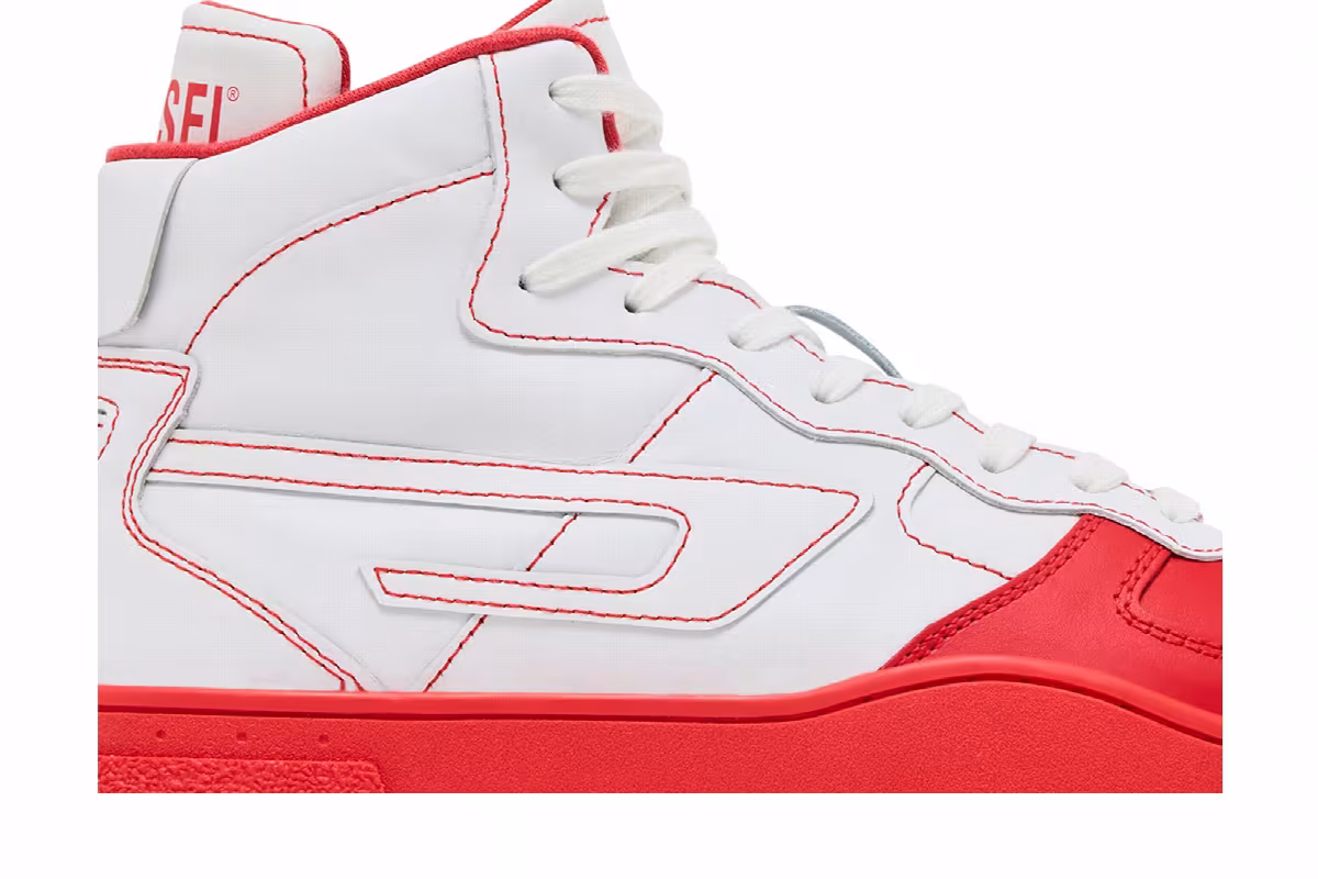 Diesel S-Ukiyo Mid X White Red, view 3