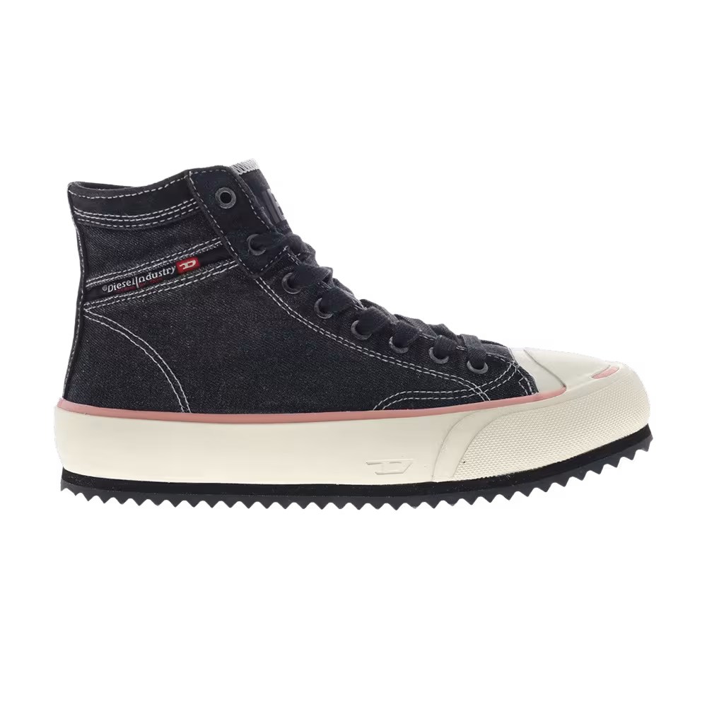 Diesel Women's S-Principia Mid Black Coral
