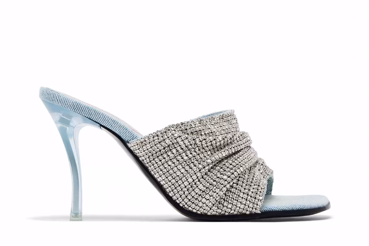 Diesel Women's D-Sydney Heel Vintage Blue, view 2