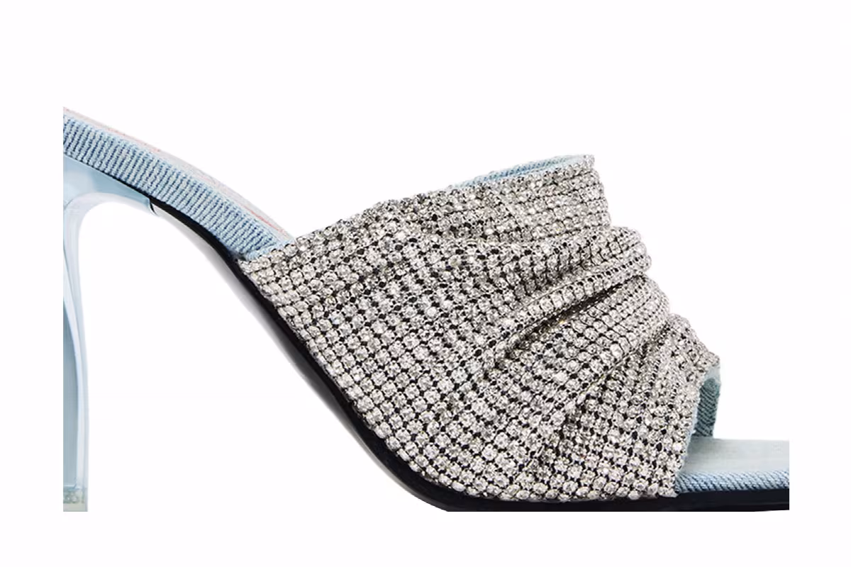 Diesel Women's D-Sydney Heel Vintage Blue, view 3