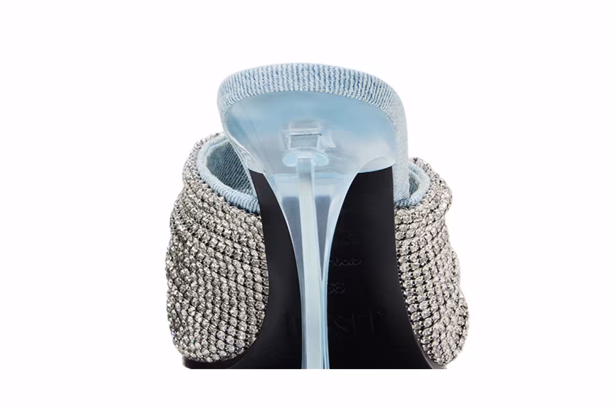 Diesel Women's D-Sydney Heel Vintage Blue, view 8