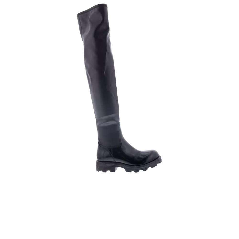 Diesel Women's D-Hammer Thigh High Boot Black